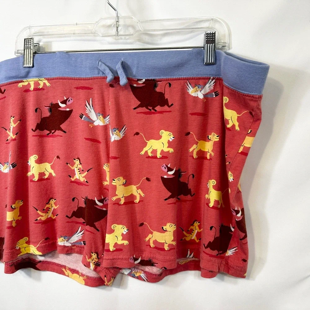 Nite Nite Disney Plus Size 1X Pajama Set Off to Sleep We Go Lion King 1783 - Picture 8 of 16